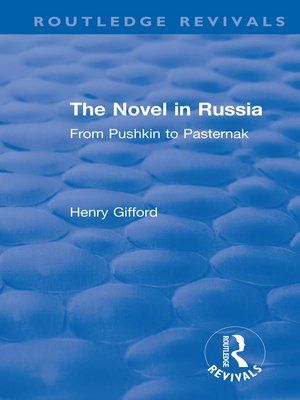 cover image of The Novel in Russia